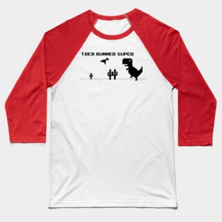 Cactus Offline Dino Baseball T-Shirt